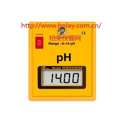 路昌LUTRON PH-202 臺面試酸堿度計