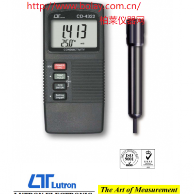 路昌LUTRON CD-4322便攜式電導儀