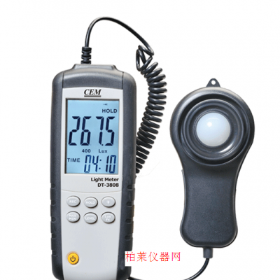 華盛昌DT-3808照度計(jì)帶USB接口的新