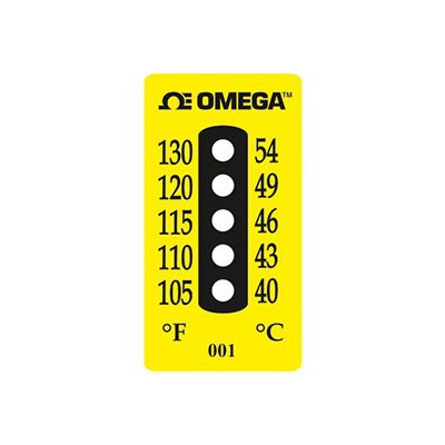 OMEGA TL-5-DOT不可逆測溫標簽