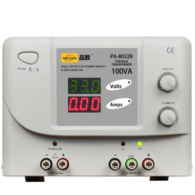 品致 PA-8032R ( 30V/3A + 5V/3A 環